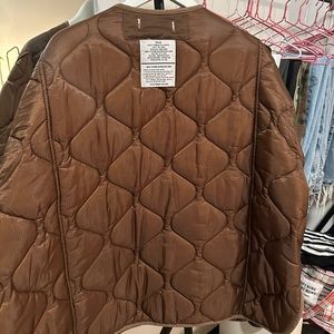 The Frankie Shop Teddy Quilted Jacket
